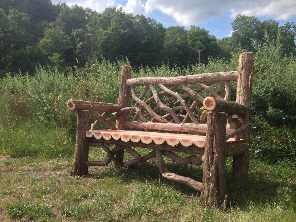 Outdoor Rustic Benches | Park Benches | Artisan Built